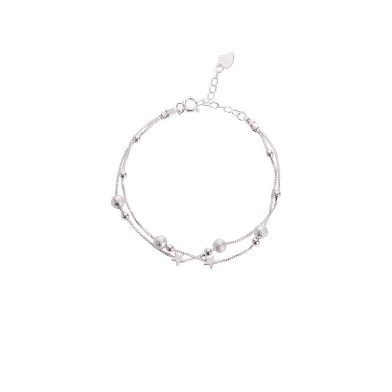 Moon & Star Sterling Silver bracelet