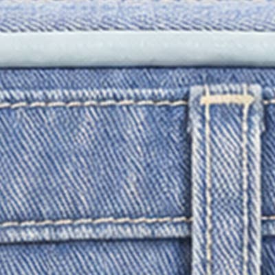 Jean Style Denim Crossbody Bag with Adjustable Strap