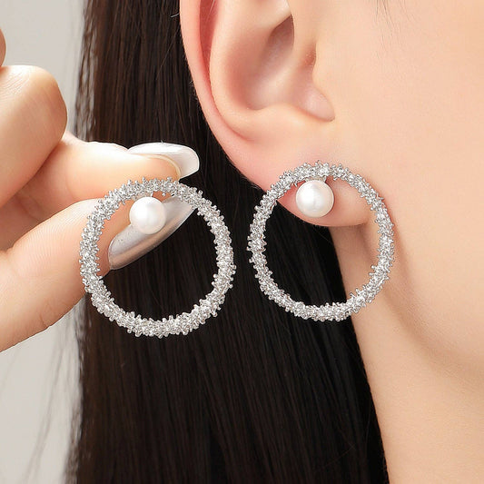 Baroque Shaped Pearl Earrings