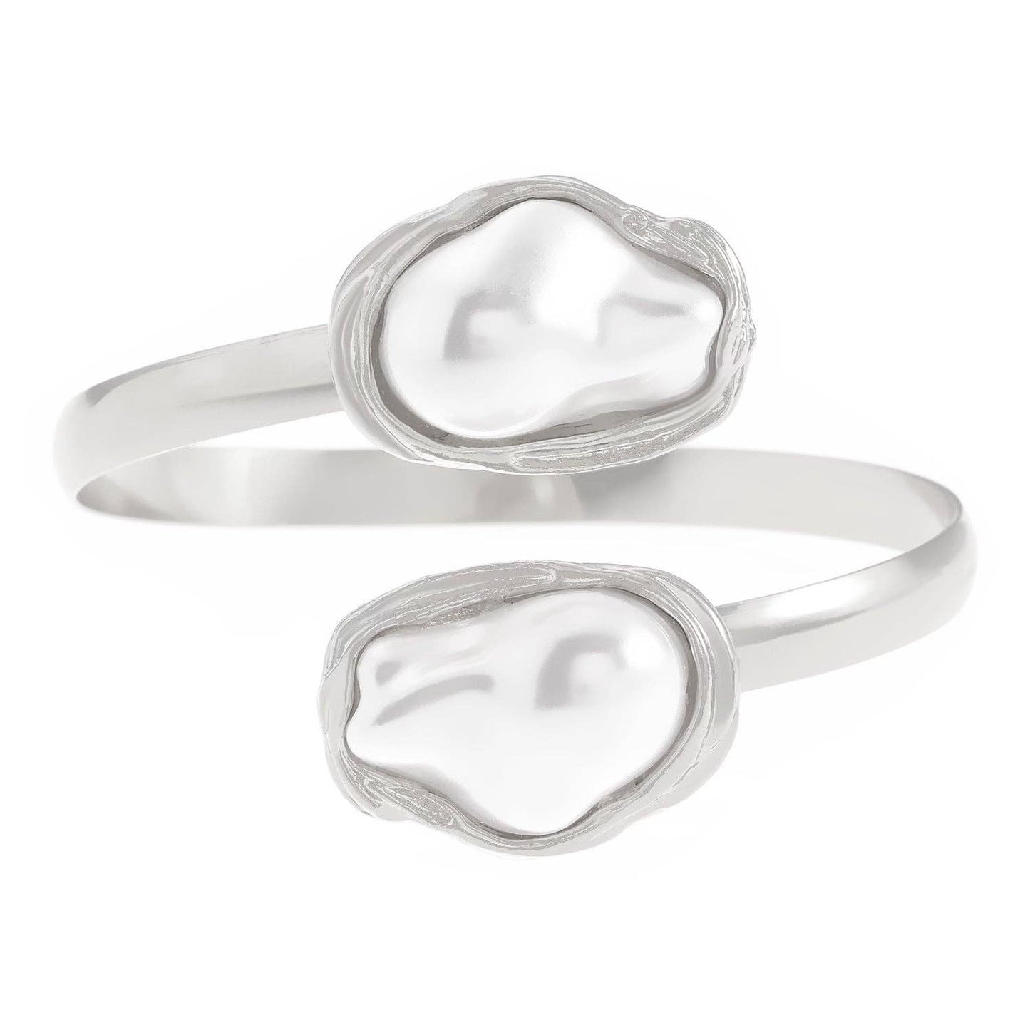 Baroque Pearl Cuff Bracelet