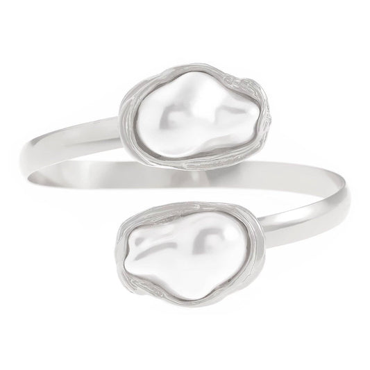 Baroque Pearl Cuff Bracelet
