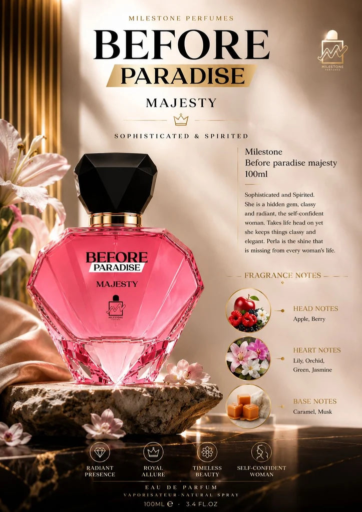Milestone Before Paradise Majesty Eau De Parfum 100ml