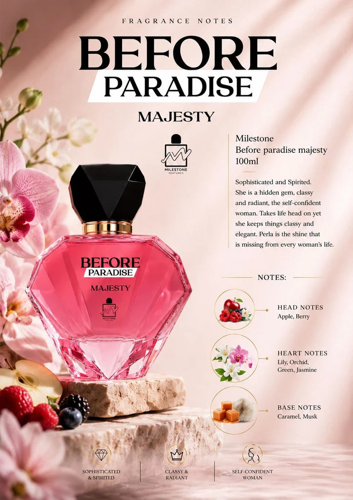 Milestone Before Paradise Majesty Eau De Parfum 100ml