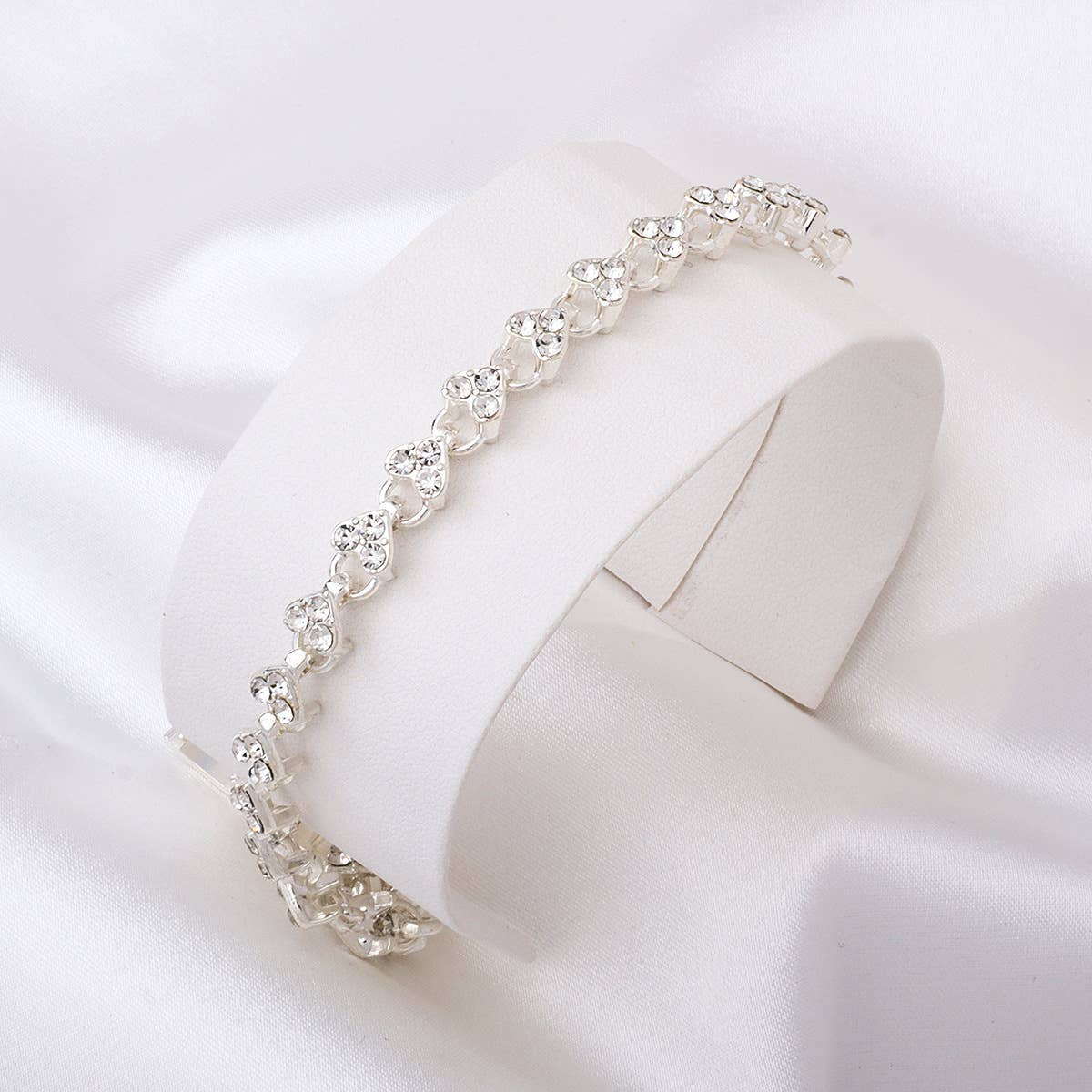 Cubic Zirconia Classic Tennis Crystal Women's Bracelet