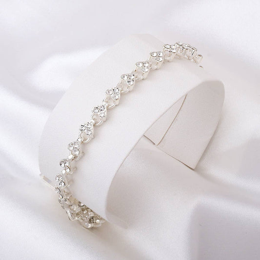 Cubic Zirconia Classic Tennis Crystal Women's Bracelet