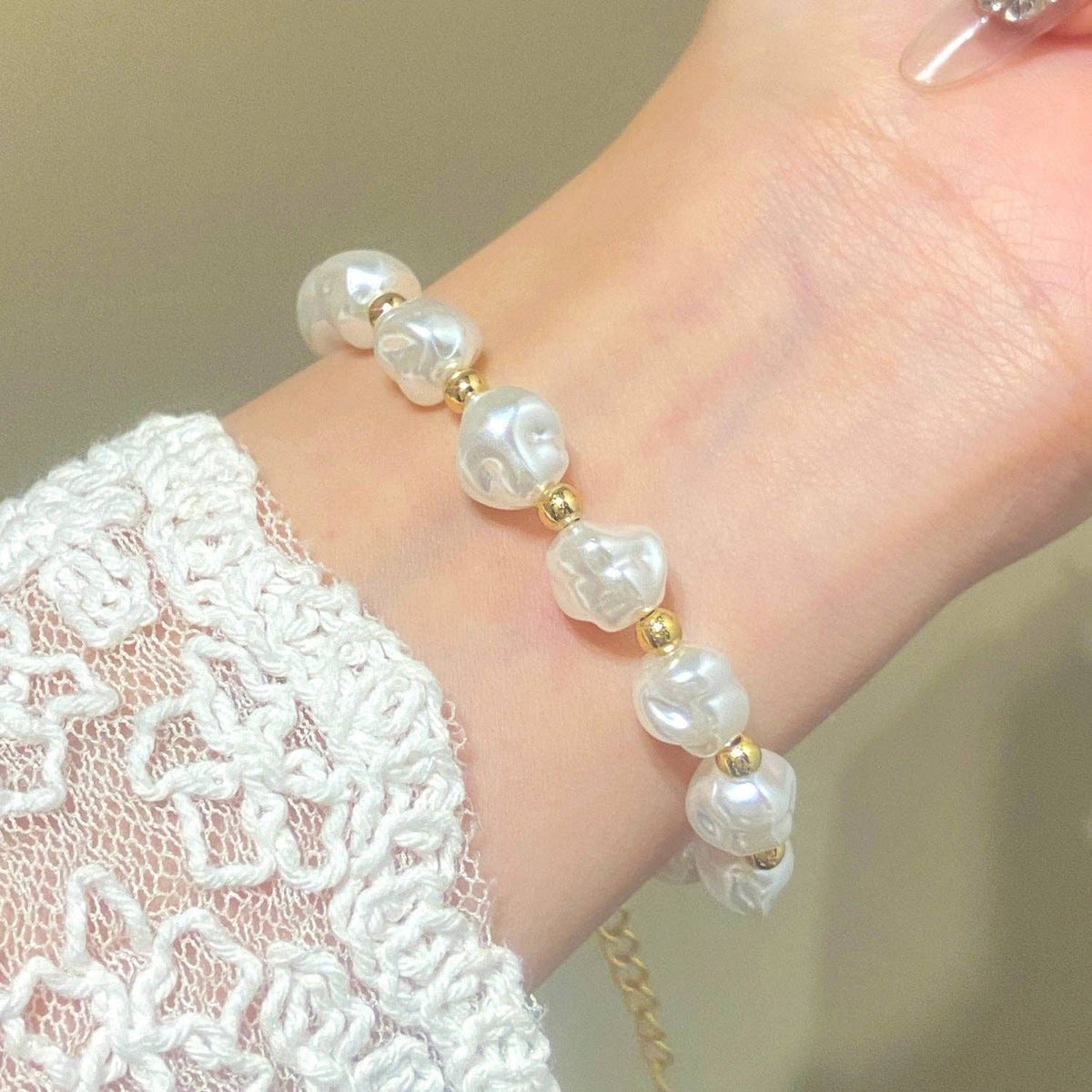 Baroque Pearl Bracelet