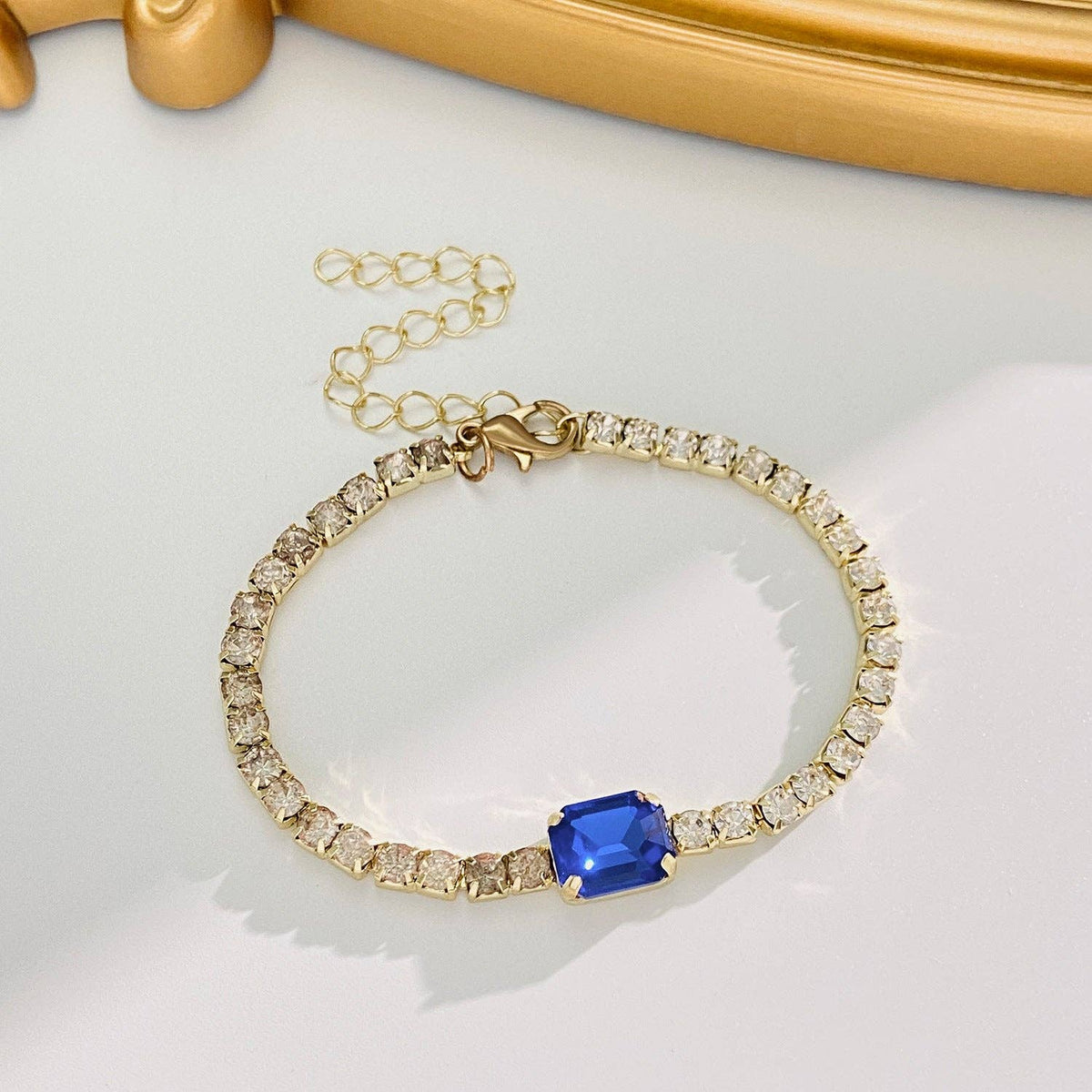 Rose Gold Heart Zirconia Bracelet Stylish Women's Jewelry (Copy)